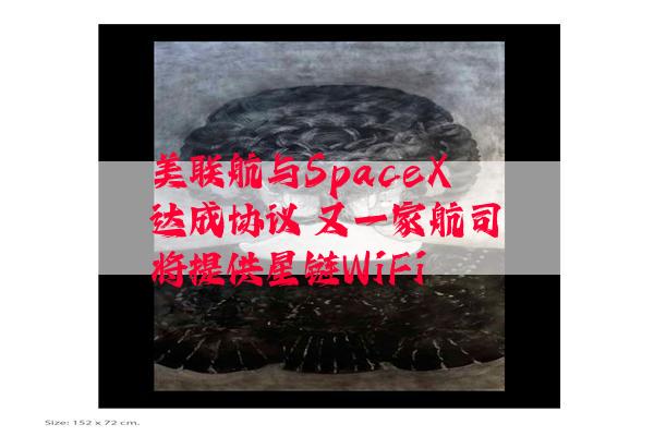 美联航与SpaceX达成协议 又一家航司将提供星链WiFi